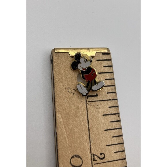Lot Of 4 Trading Pins Walt Disney Mickey Mouse Donald Duck Ears Safety Pin - Picture 4 of 14
